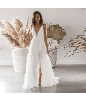 Abito da Sposa Boho Chic Bianco Venez acheter