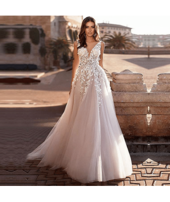 Abito da Sposa Rosa Stile Boho Chic JUSQU'A -70%! 