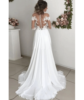 Abito da Sposa Boho Chic con Pizzo de l' environnement