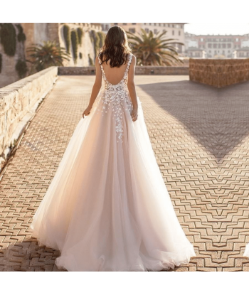 Abito da Sposa Rosa Stile Boho Chic JUSQU'A -70%! 