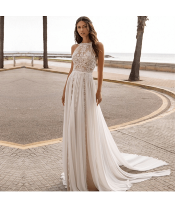 Vestito da Sposa Avorio Boho Chic chez Cornerstreet bien 