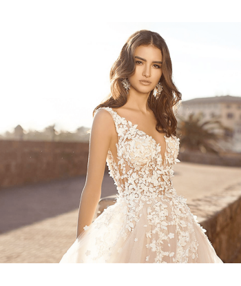 Abito da Sposa Rosa Stile Boho Chic JUSQU'A -70%! 