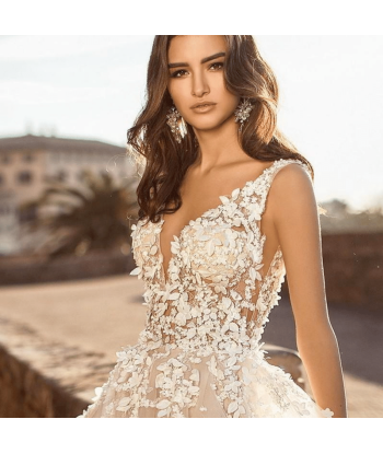 Abito da Sposa Rosa Stile Boho Chic JUSQU'A -70%! 