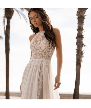 Vestito da Sposa Avorio Boho Chic chez Cornerstreet bien 