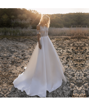 Abito Sposa Moderno Boho Chic Par le système avancé 