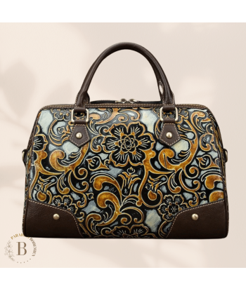 Borse Vintage in Pelle con Fiori 50% de réduction en Octobre 2024