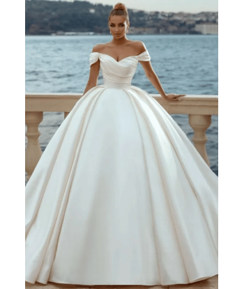 Abito da Sposa Principessa in Raso de France