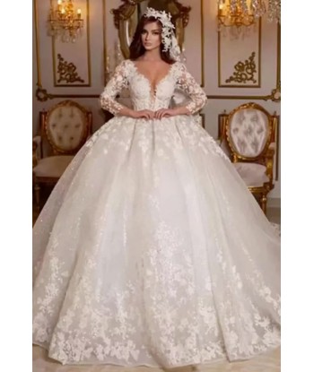 Abito da Sposa Principessa con Pizzo Pour