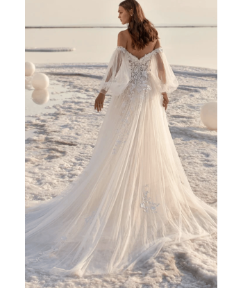 Abito da Sposa in Tulle di Seta 50% de réduction en Octobre 2024