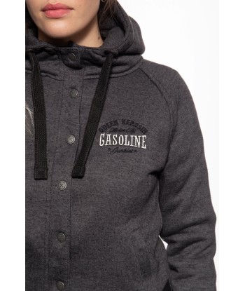 VESTE SWEAT ADVENTURE GEAR AVEC DOUBLURE SOFTSHELL SÉPARÉE »GASOLINE JUNKIES« pour bénéficier 