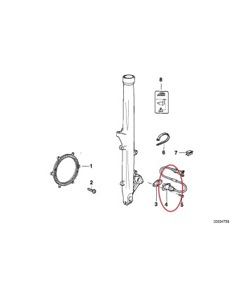 Capteur ABS avant - BMW-34522331289 hantent personnes