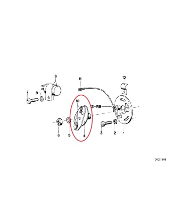 Régulateur centrifuge - BMW-12111356286 pour bénéficier 