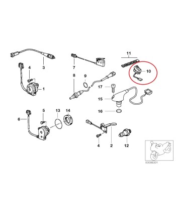 Interrupteur ABS - BMW-61311459960 2 - 3 jours ouvrés.