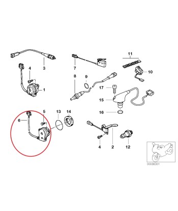 Contacteur de point mort - BMW-61312306202 Venez acheter