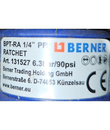 Cliquet pneumatique BERNER BPT-RA, 1/4 " chez Cornerstreet bien 