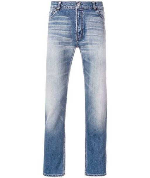 BALENCIAGA - Slim-fit jeans rembourrage situé sous