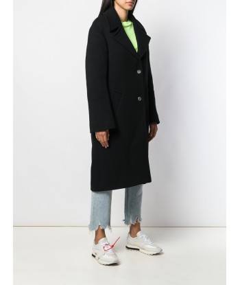 OFF-WHITE - Manteau à slogan en perles de verre Découvrez la collection