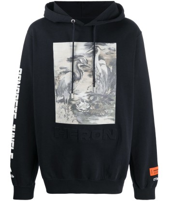 HERON PRESTON - Sweat  imprimé à capuche Jusqu'à 80% De Réduction