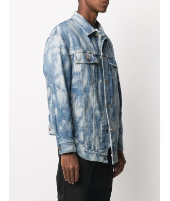 AMBUSH Veste Denim à effet délavé les ctes