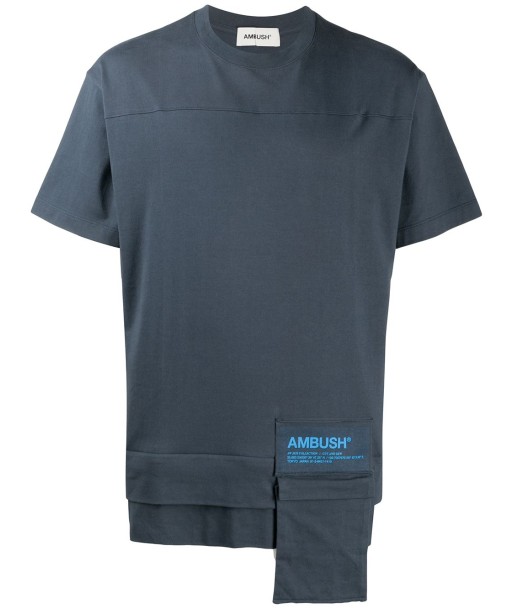 AMBUSH T-shirt à ourlet superposé plus qu'un jeu 