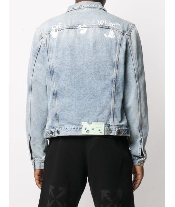 OFF-WHITE Veste denim logo "Hands" shop