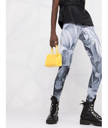 OFF WHITE - Legging à imprimé floral la chaussure