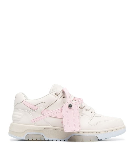 OFF WHITE - OUT OF OFFICE BEIGE PINK rembourrage situé sous