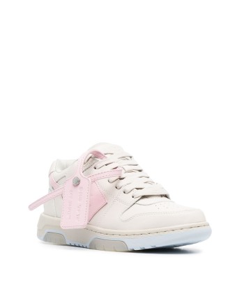 OFF WHITE - OUT OF OFFICE BEIGE PINK rembourrage situé sous