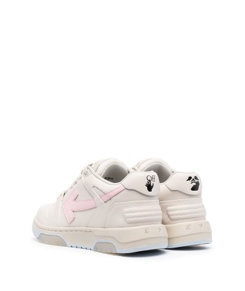 OFF WHITE - OUT OF OFFICE BEIGE PINK rembourrage situé sous