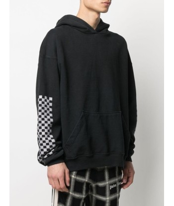 RHUDE - Hoodie à carreaux destockage