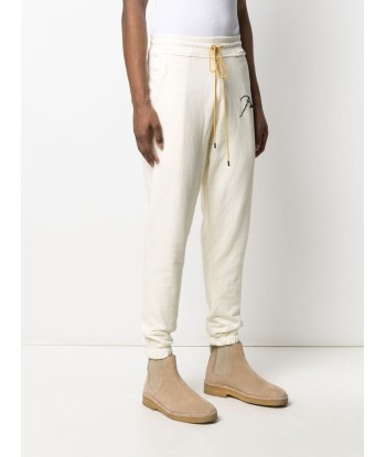 RHUDE Pantalon de jogging à logo brodé français