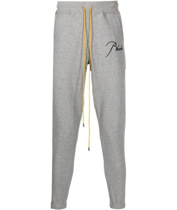 RHUDE Pantalon de jogging à logo brodé paiement sécurisé