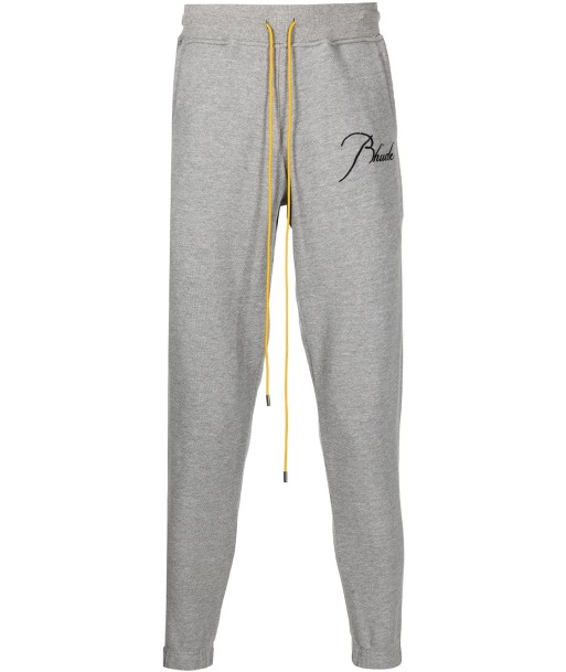 RHUDE Pantalon de jogging à logo brodé paiement sécurisé