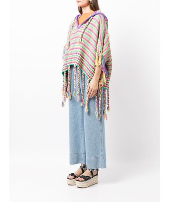 MIRA MIKATI - Poncho rayé à capuche ouvre sa boutique