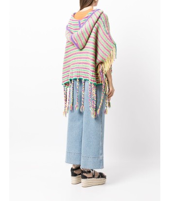 MIRA MIKATI - Poncho rayé à capuche ouvre sa boutique