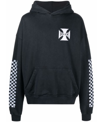 RHUDE - Hoodie checkers Venez acheter