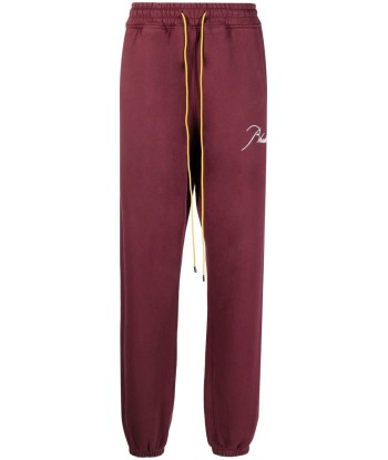 RHUDE Pantalon de jogging à logo brodé plus qu'un jeu 