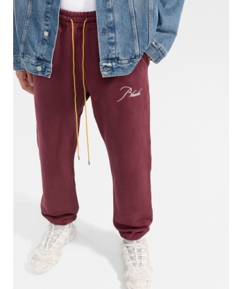 RHUDE Pantalon de jogging à logo brodé plus qu'un jeu 