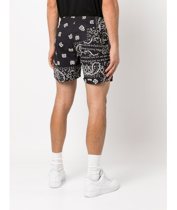 RHUDE Bandana-print shorts livraison et retour toujours gratuits