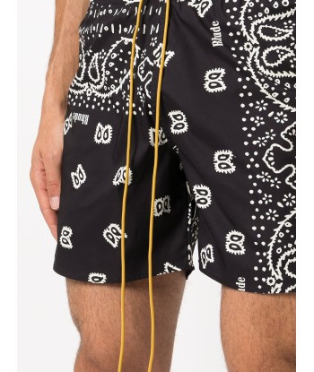 RHUDE Bandana-print shorts livraison et retour toujours gratuits