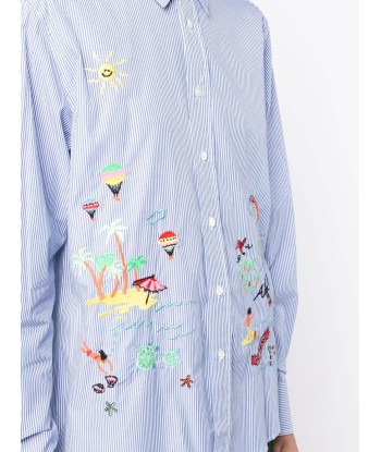 MIRA MIKATI - Chemise à broderies hantent personnes