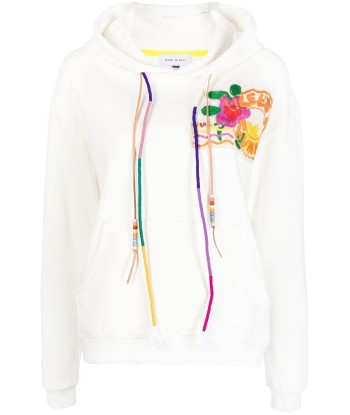 MIRA MIKATI - Hoodie Let's Flay Away à motif patch prix