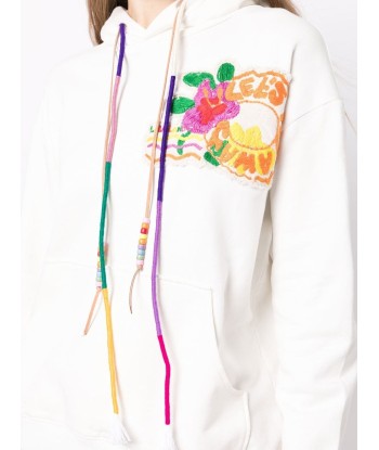 MIRA MIKATI - Hoodie Let's Flay Away à motif patch prix