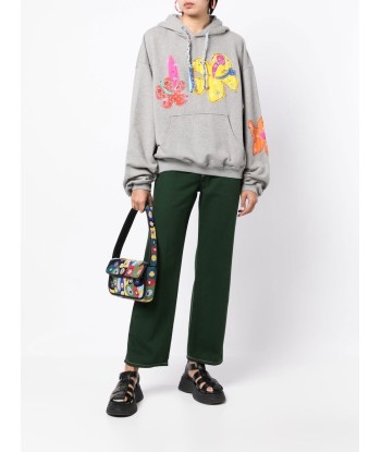 MIRA MIKATI - Hoodie à patch fleuri hantent personnes