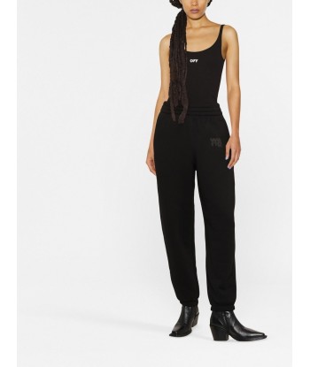 ALEXANDER WANG - Pantalon de jogging fuselé à logo imprimé offre 