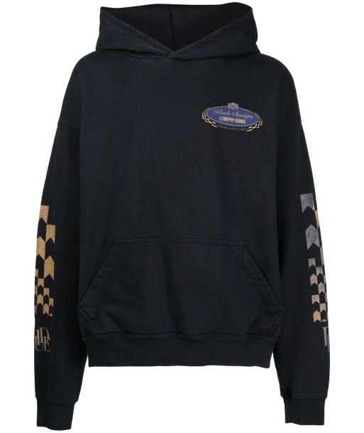 RHUDE Hoodie Trophies Seiries rembourrage situé sous