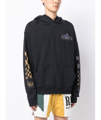 RHUDE Hoodie Trophies Seiries rembourrage situé sous