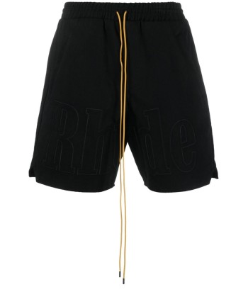 RHUDE Short Embroidered Twill chez Cornerstreet bien 