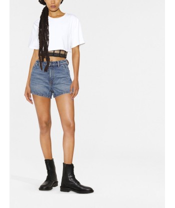 ALEXANDER WANG- Short en jean à taille haute sélection de produits