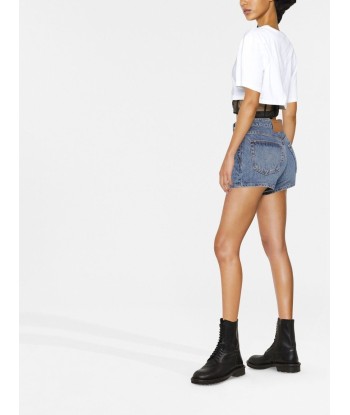 ALEXANDER WANG- Short en jean à taille haute sélection de produits